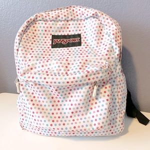 Polka dot backpack